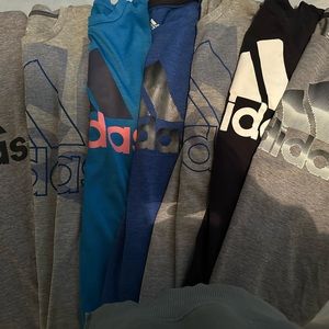 Boys Adidas short sleeve shirt LOT (7 shirts total)